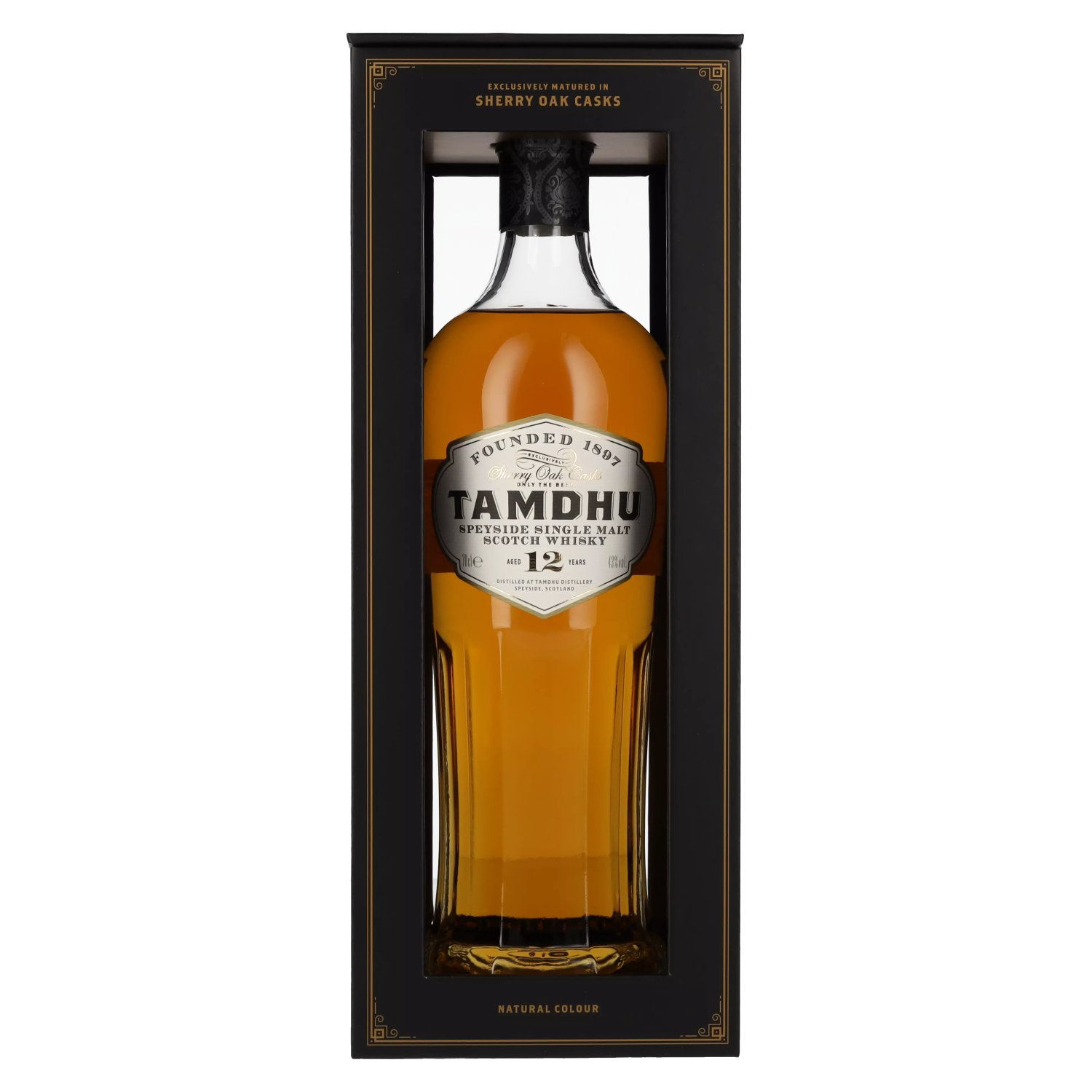 Tamdhu Scotch Whisky 12 Jahre in Geschenkverpackung