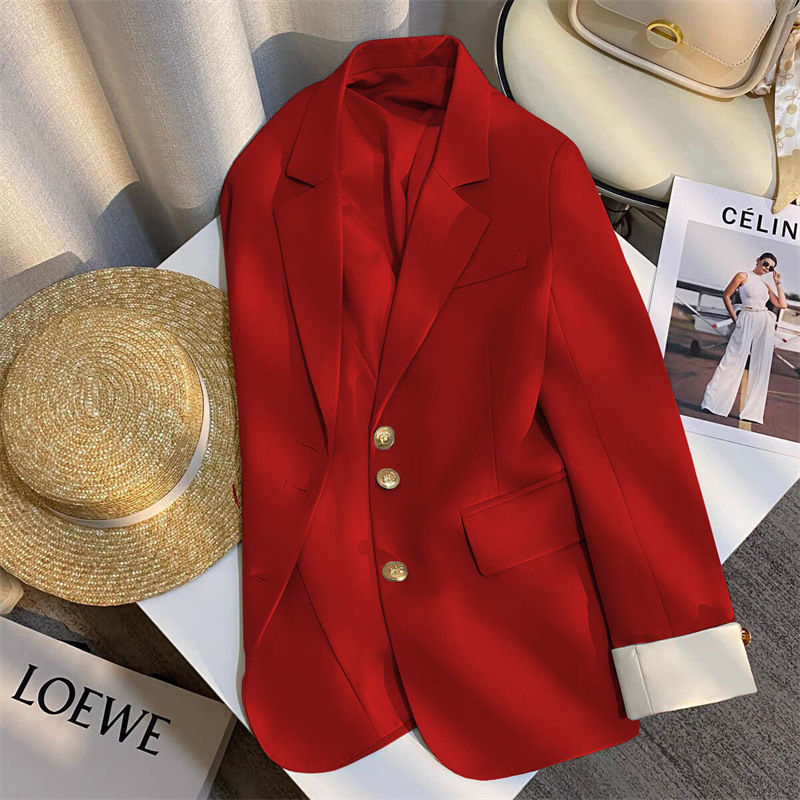 Miniatura: Women's Blazer Coat Spring Autumn Korean Version Leisure Ladies  Suit Jacket Des