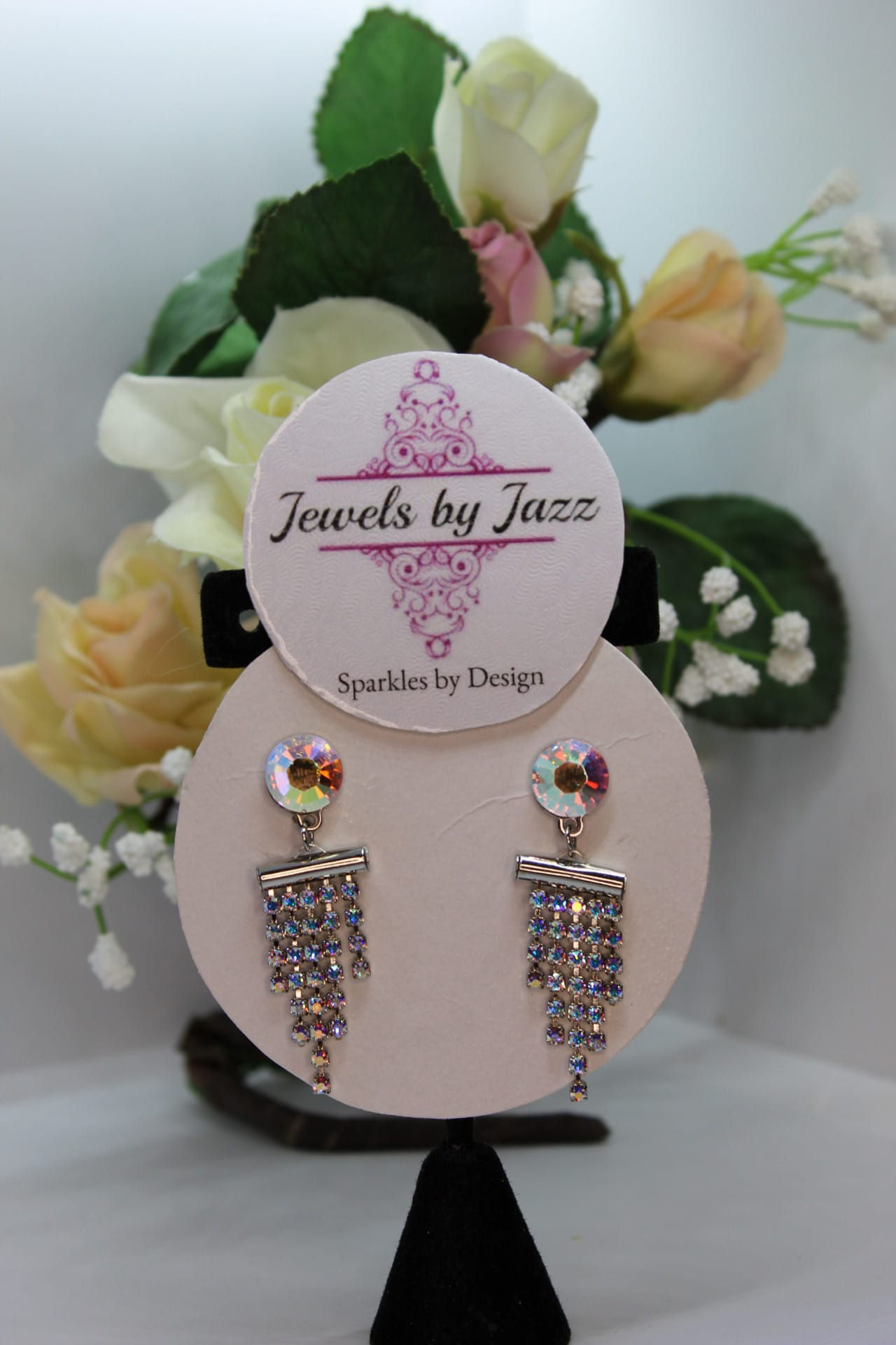 Crystal Fringe Drops