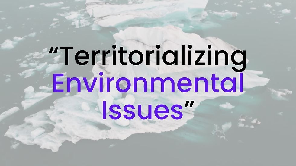 Environmental issues