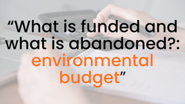 environmental budget 2026