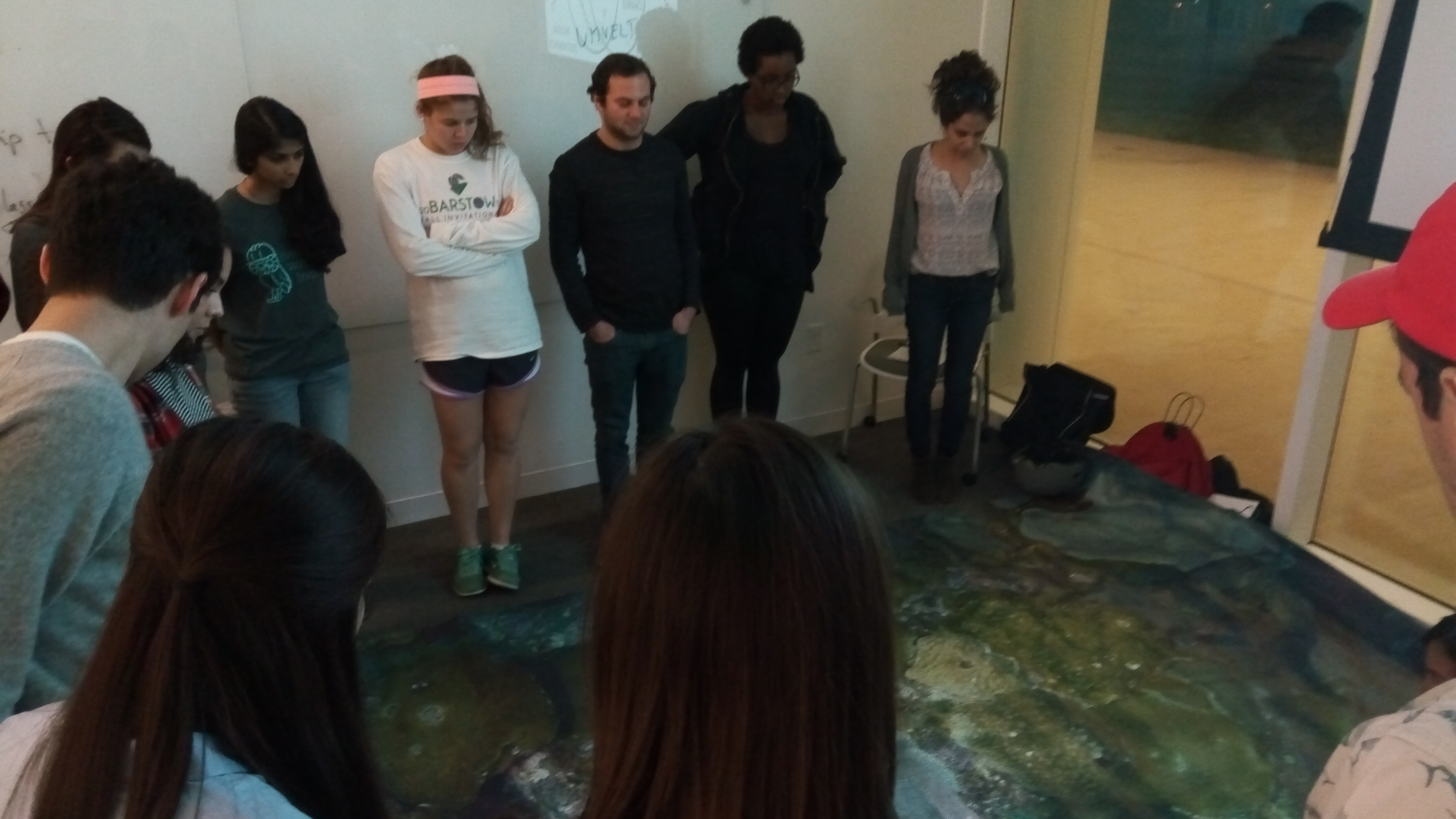 Students learn to quantify coral