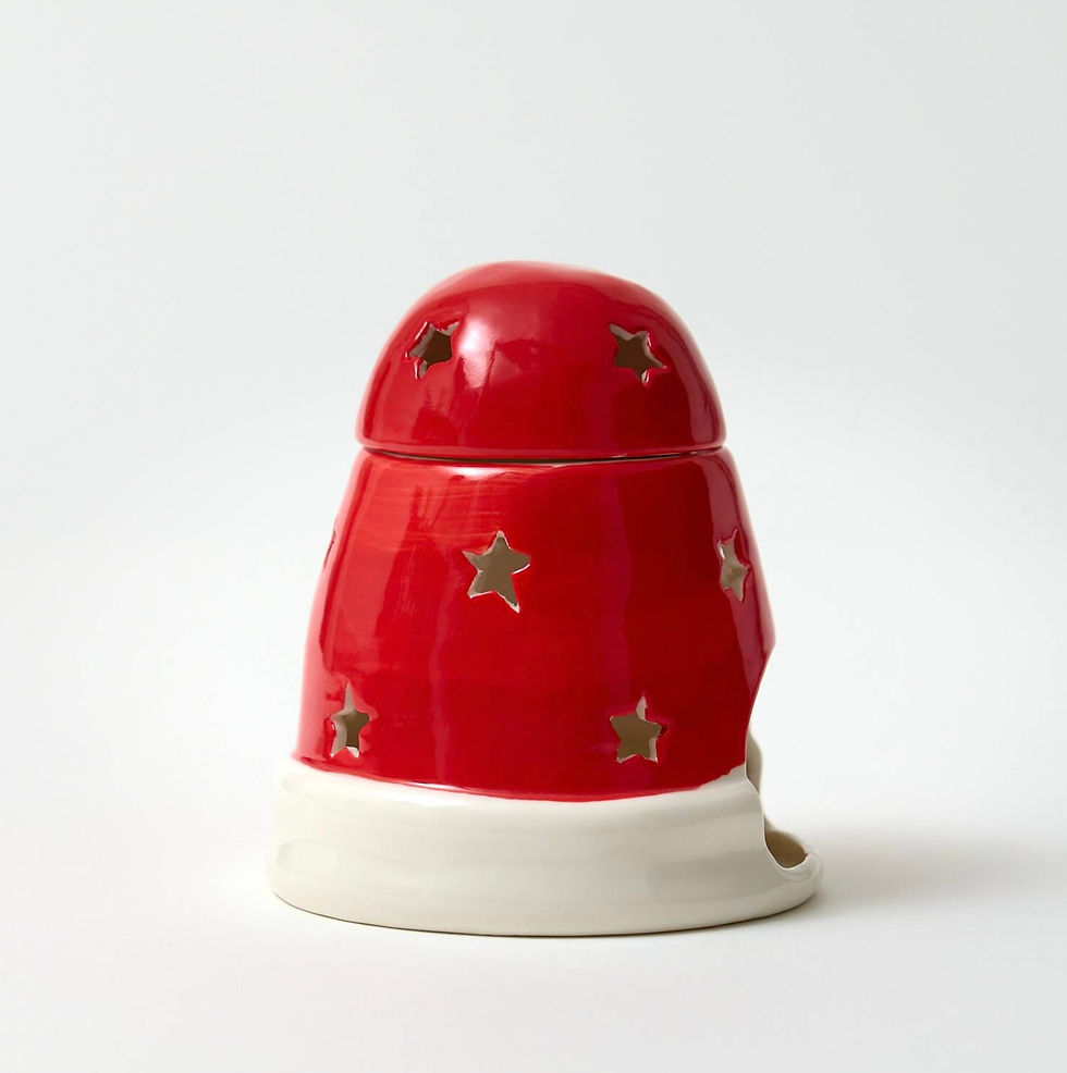Thumbnail: Christmas Santa’s Hat Ceramic Burner
