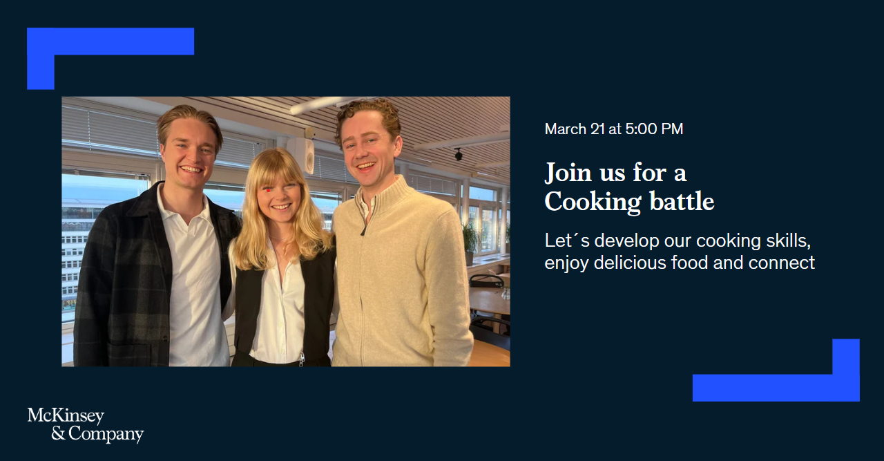 to cook along with McKinsey & Material Economics