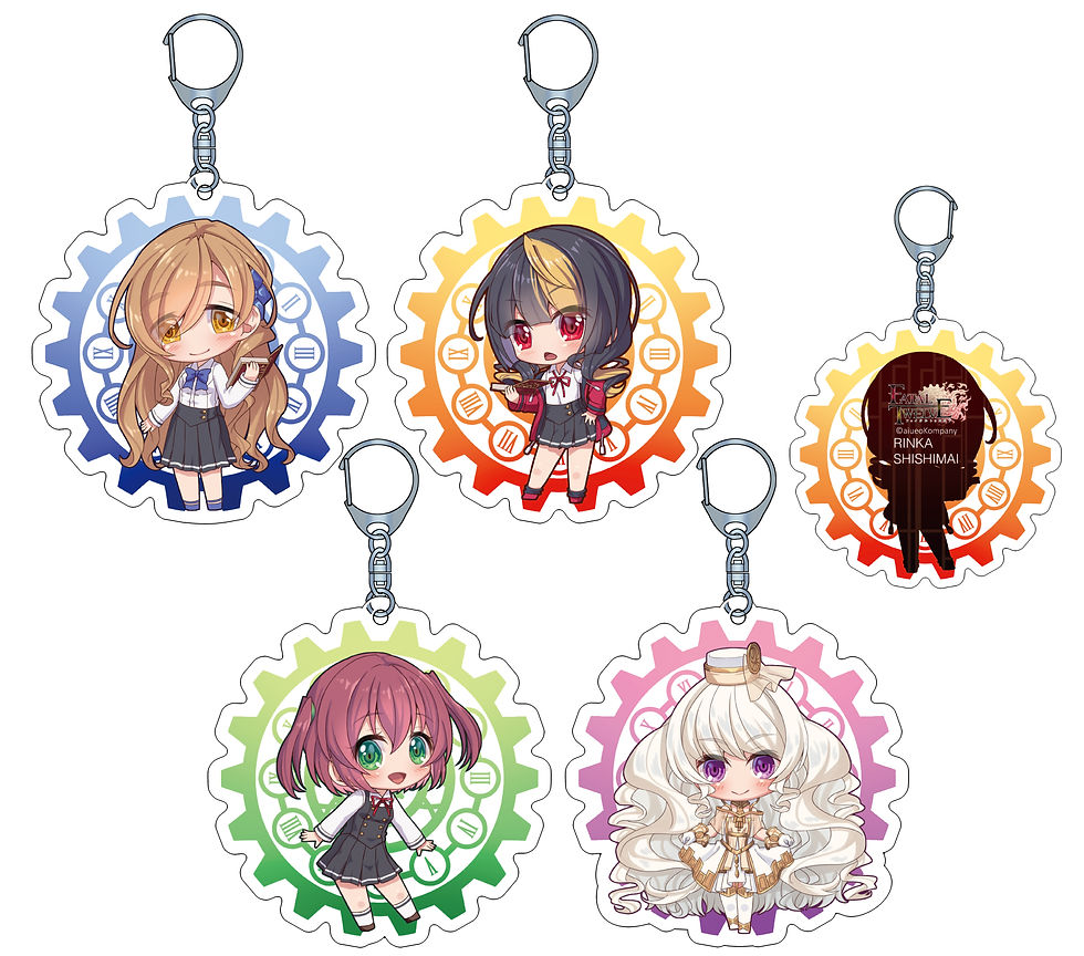 アクリルキーホルダーイメージ画像