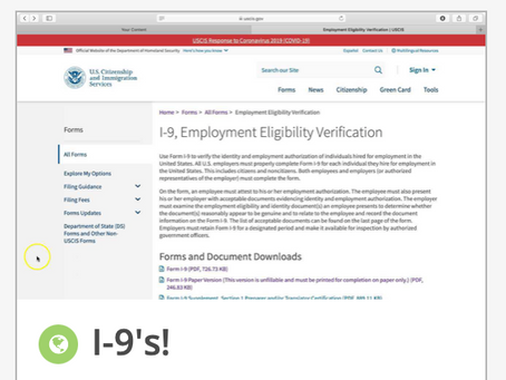 I-9 Compliance 101
