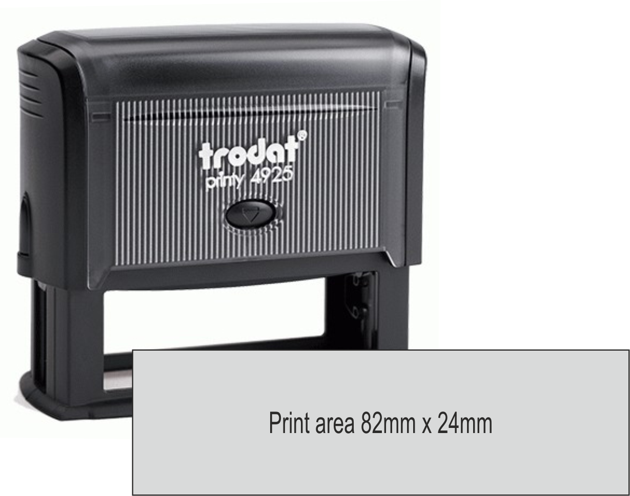 Trodat Printy 4925 - 82mm x 25mm