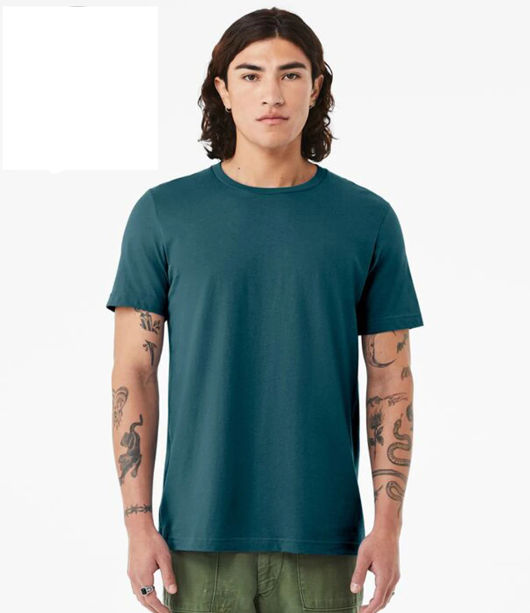 CV3001 Canvas Unisex Crew Neck T-Shirt Bella+Canvas (James Place Branding)