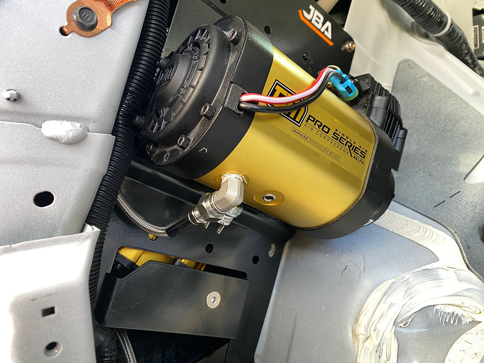 Thumbnail: JBA Y62 Patrol Single/Double Compressor Bracket