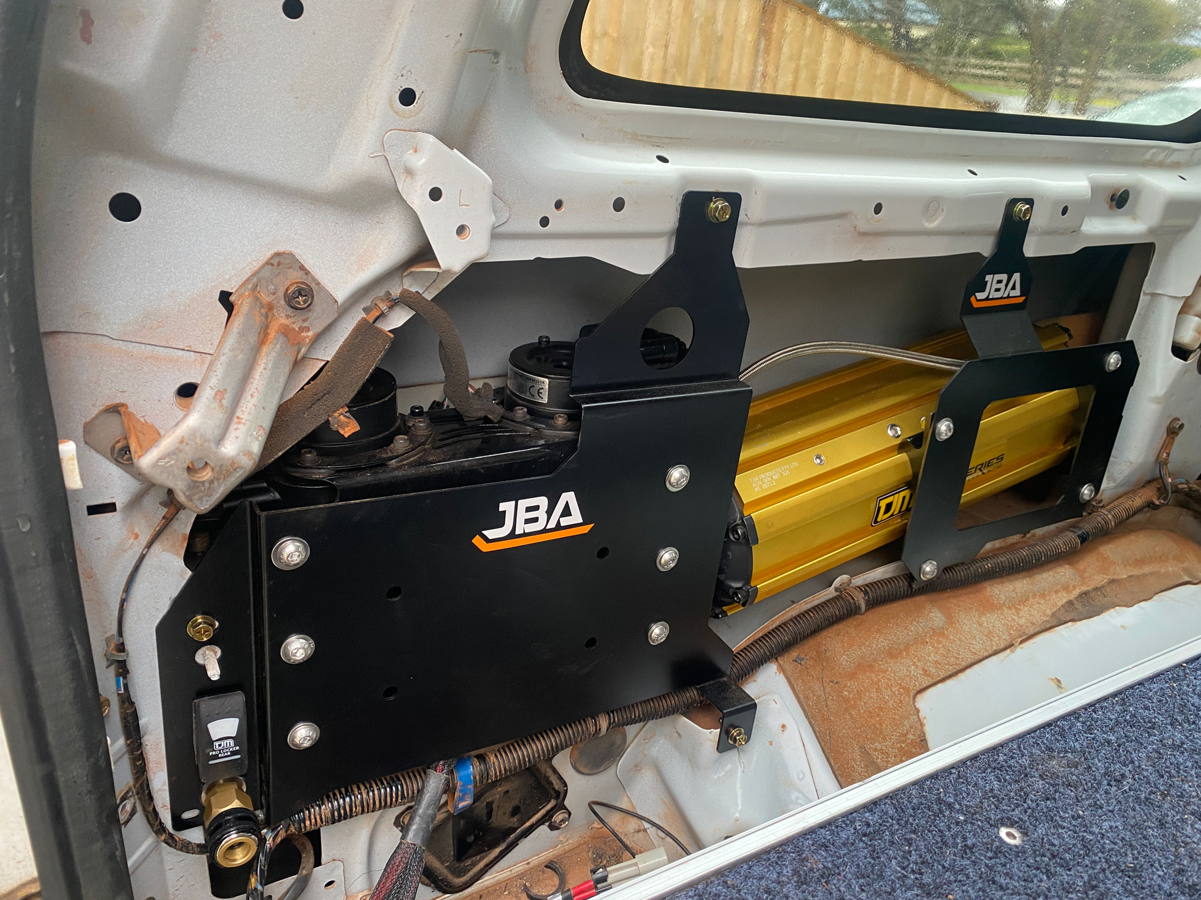 JBA GU Patrol (Non Rear Air-Con) Single/Double/Tank Compressor Bracket