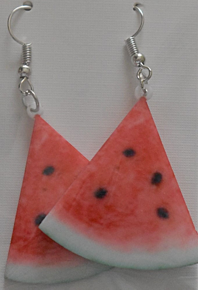 Watermelon earrings