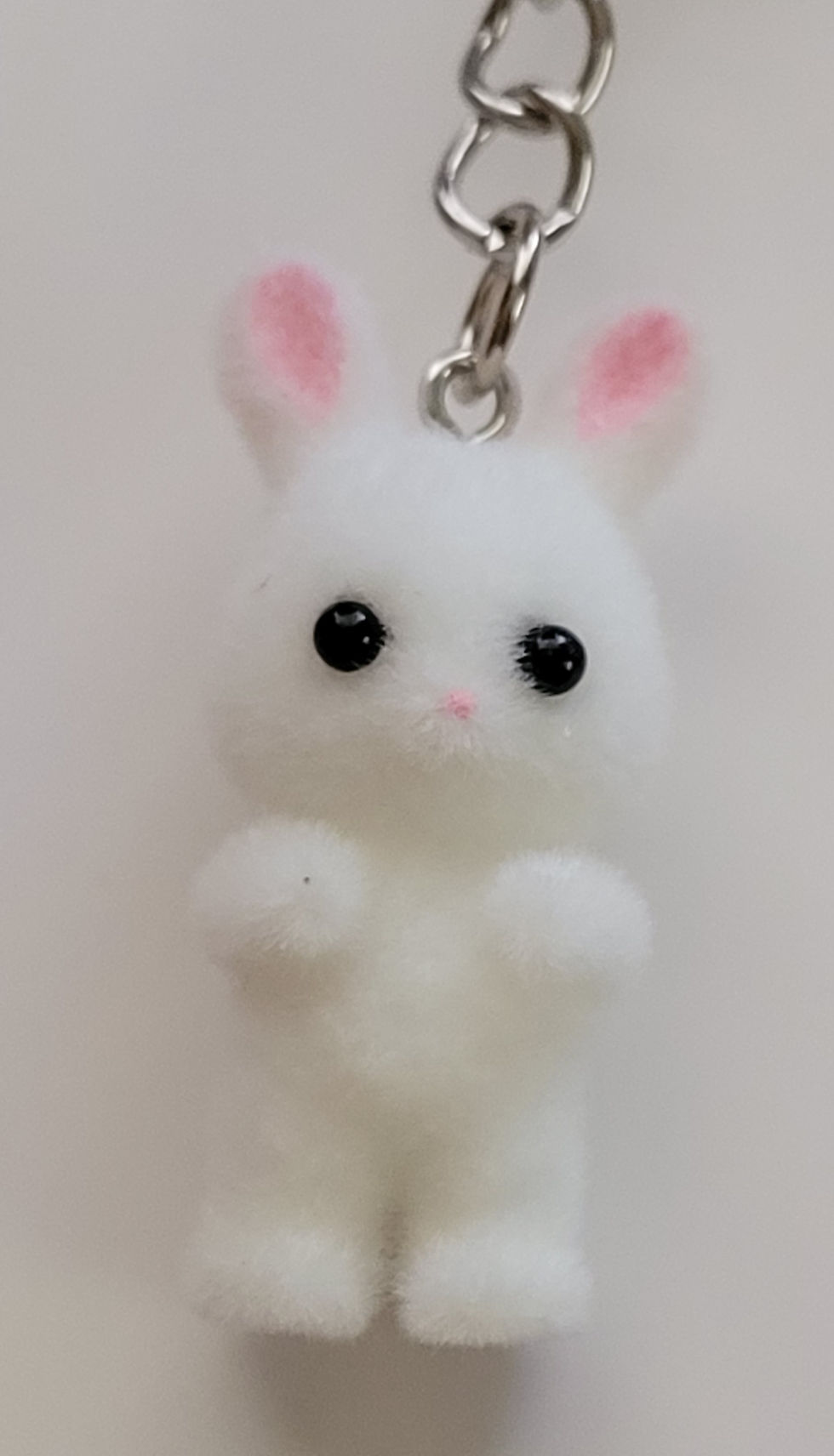 Thumbnail: KR white fuzzy rabbit