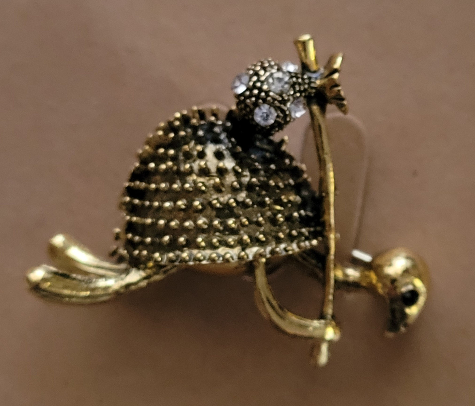 turtle brooch