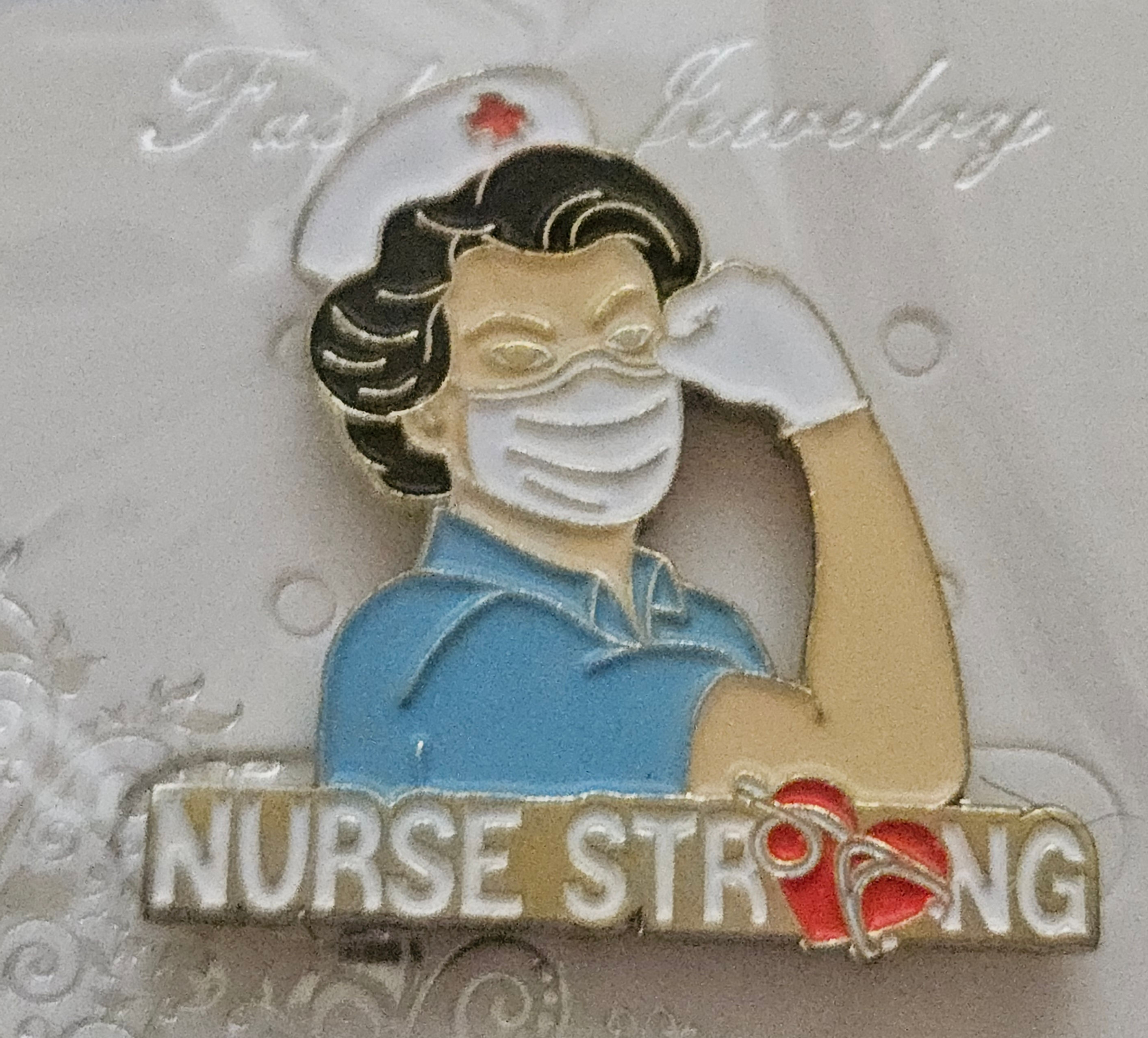 LAPEL PIN - MEDICAL - NURSE STRONG