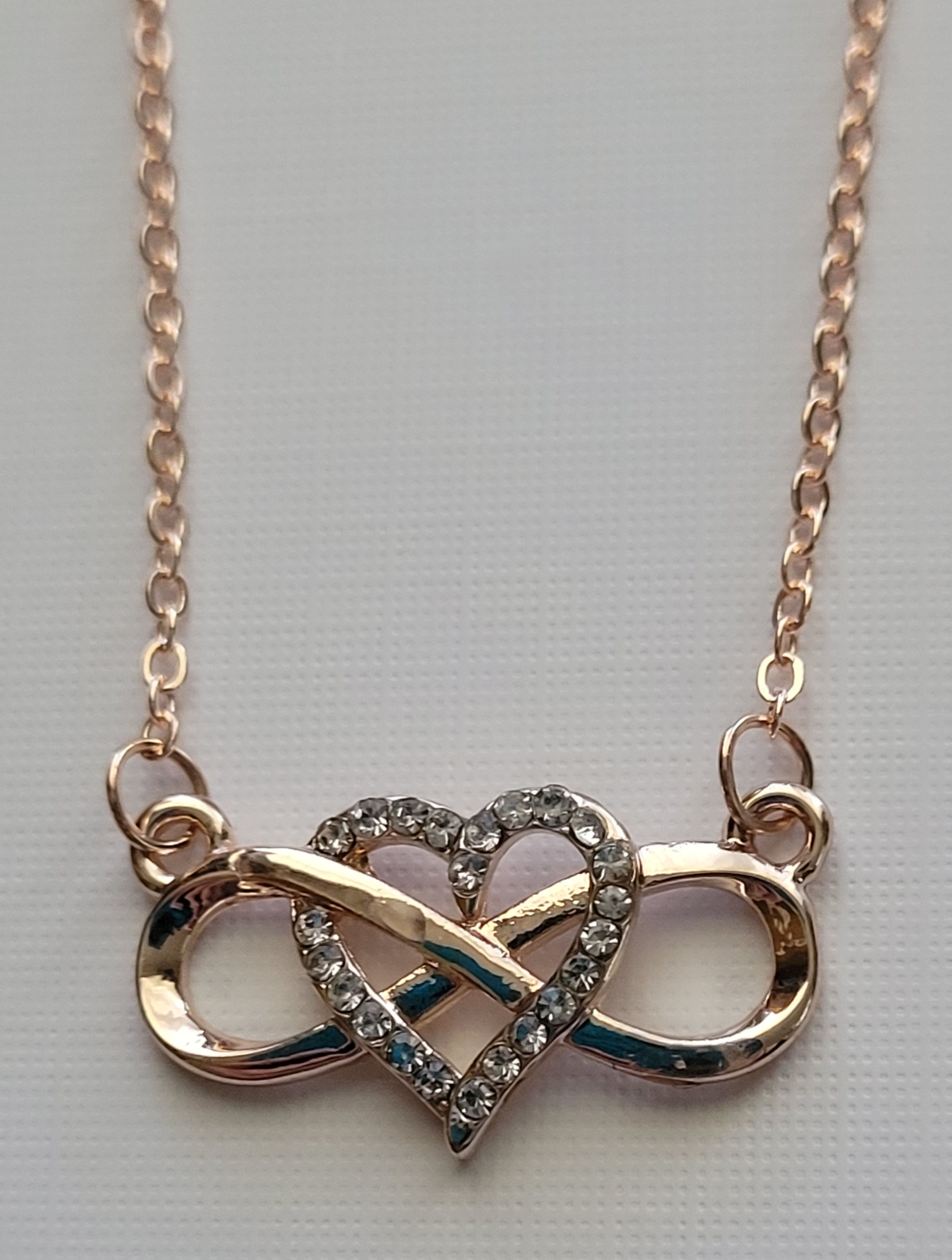 NECKLACE - INFINITY - HEART