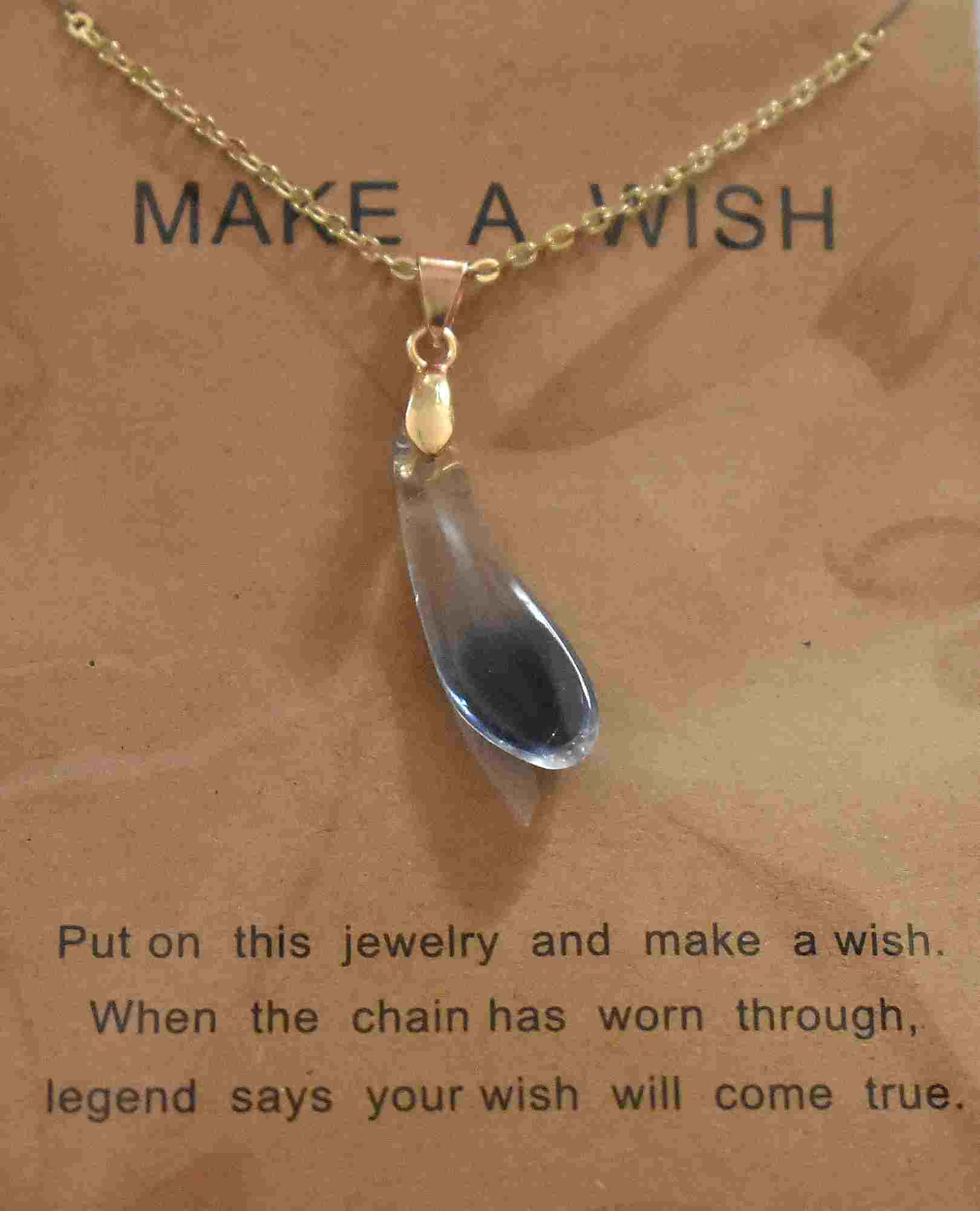 Necklace - Make a wish jewellery