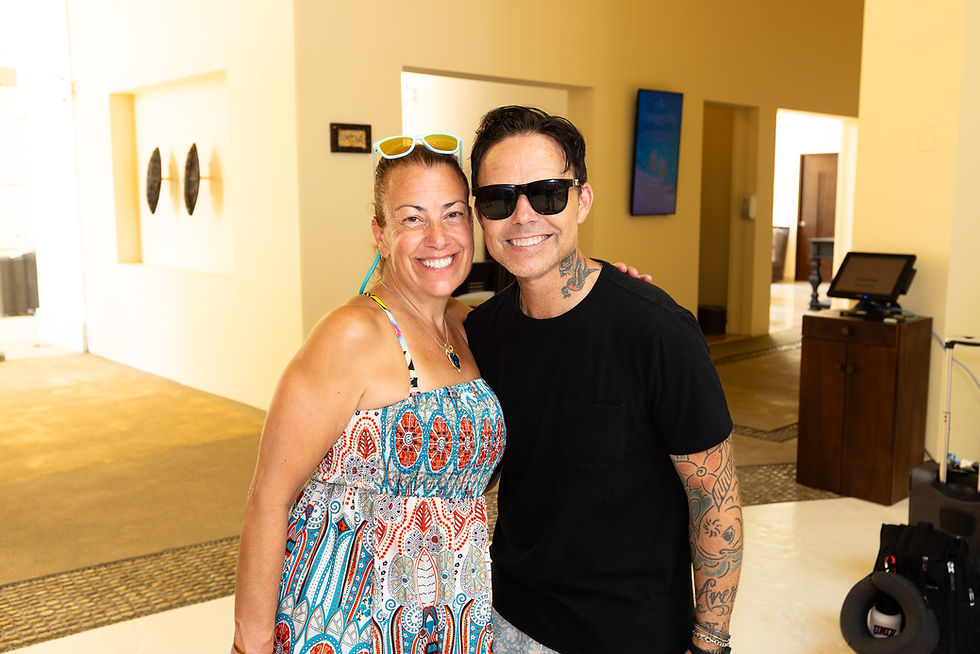 Resort arrival with Matt Novesky