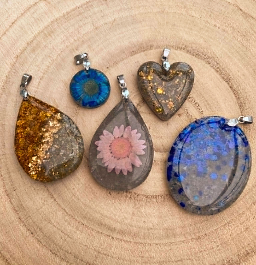 Ashes Pendants