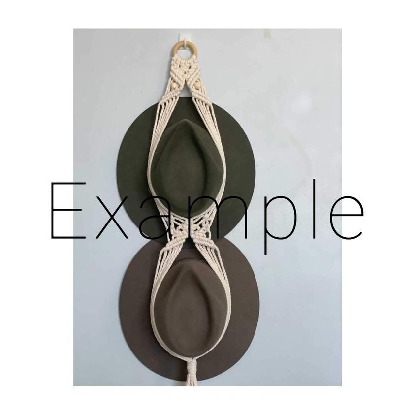 Thumbnail: Double Hat Hanger White 
