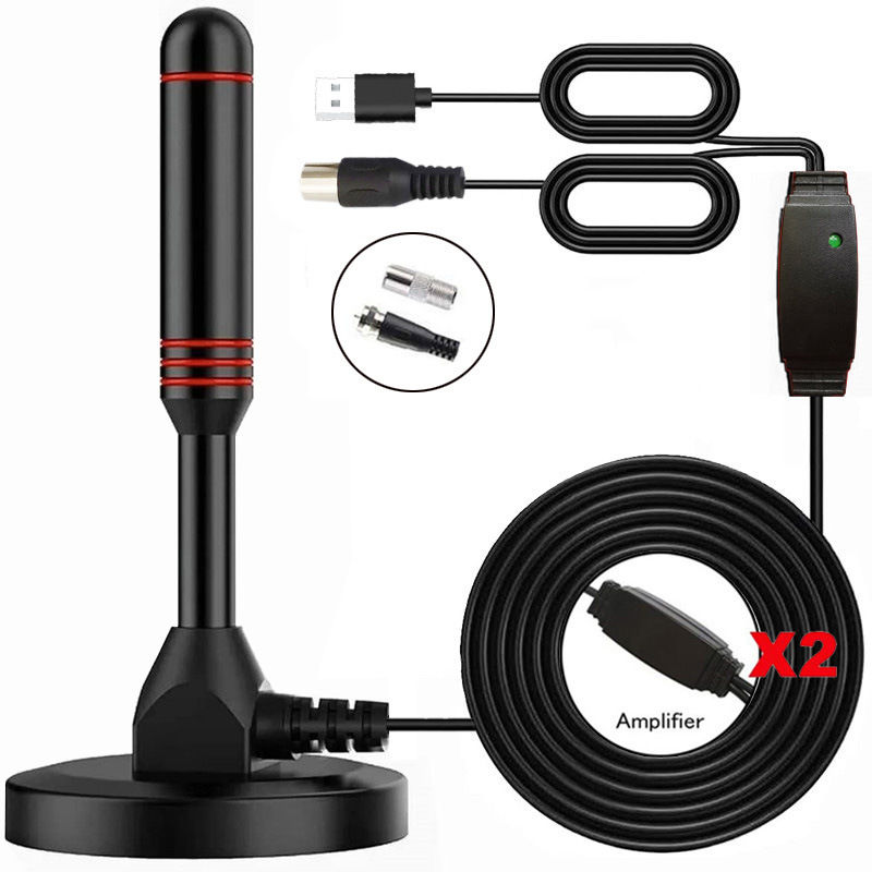Thumbnail: Indoor/Outdoor Suction Cup TV Antenna DTMB DVB-T2