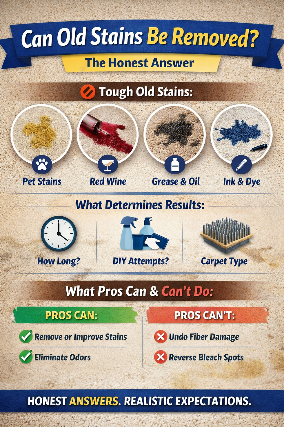 Can Old Stains Be Removed? Here’s the Honest Answer