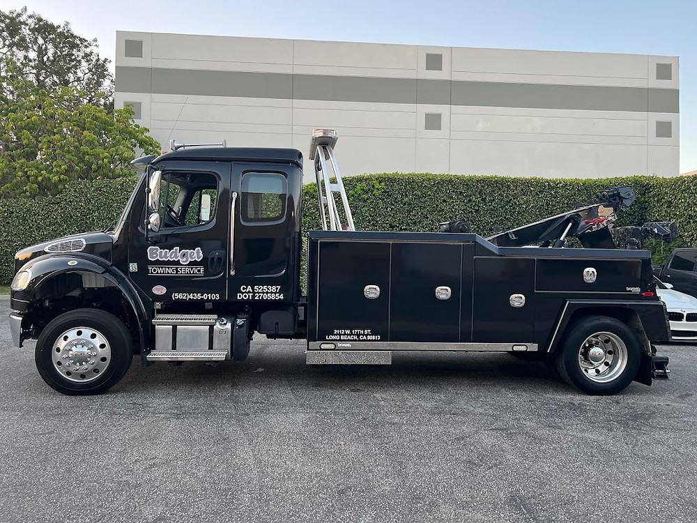 Budget Towing Service, Medium Heavy Duty Towing, 24/7 Towing Service, Long Beach, California