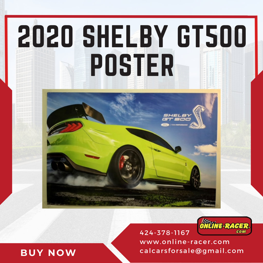2020 SHELBY GT500 POSTER