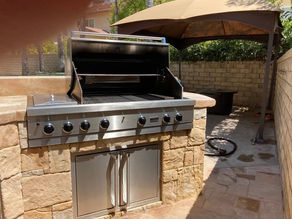 How do you properly clean a grill?