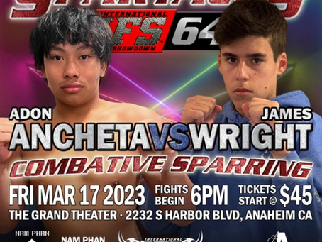 SPARTACUS (MARCH 17 2023) - Ancheta Vs Wright at The Grand Theater
