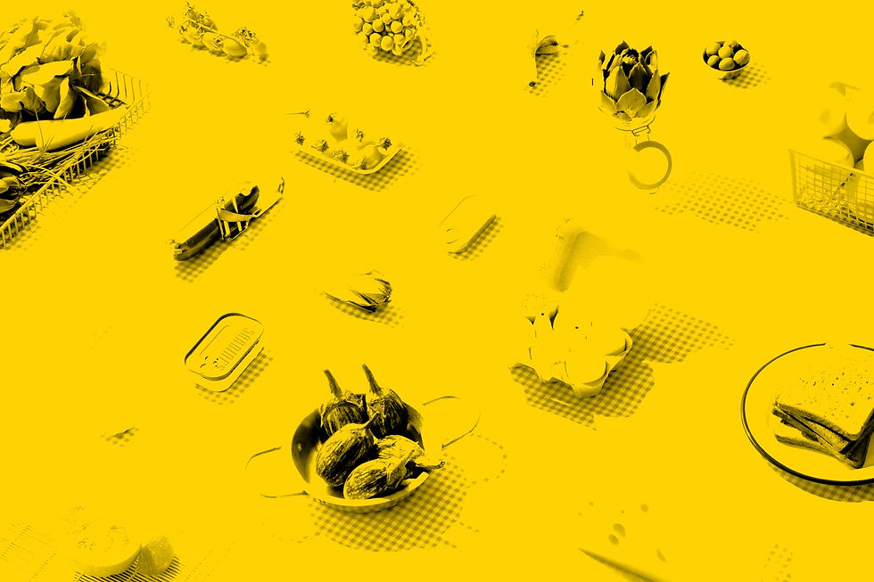 Table with fresch veggetables