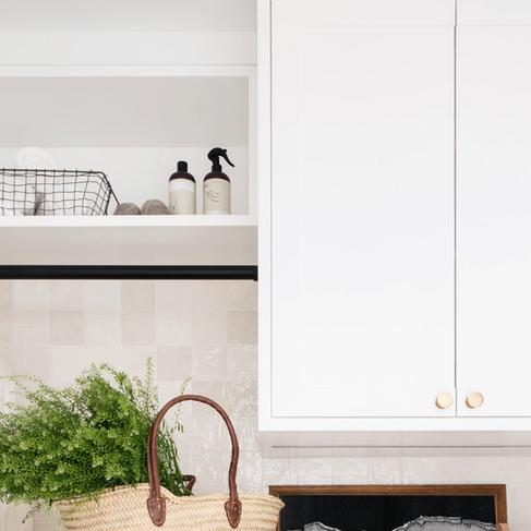 warm modern design, laundry room design, interior design canada, 