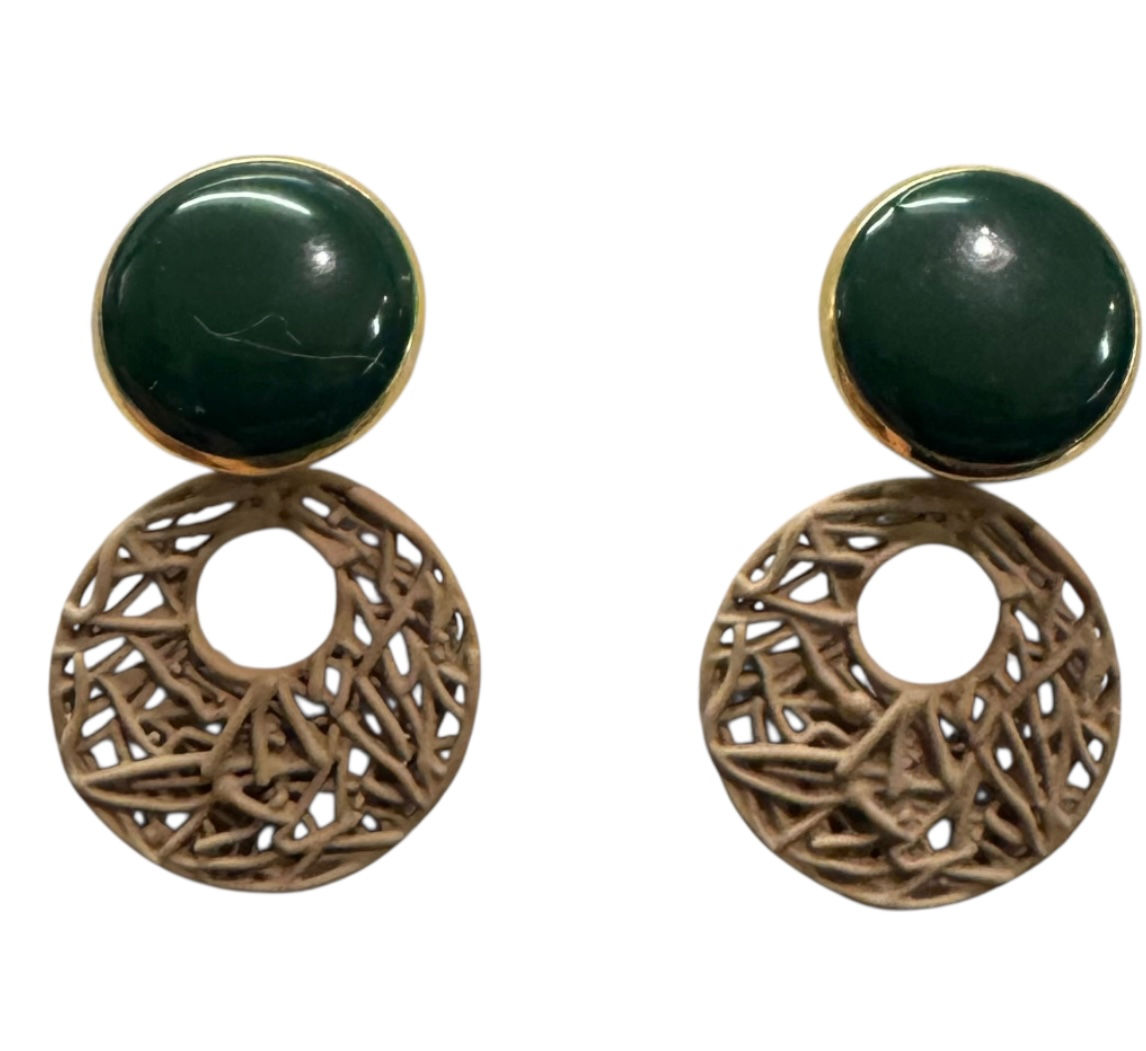 Woven Drop Earrings 