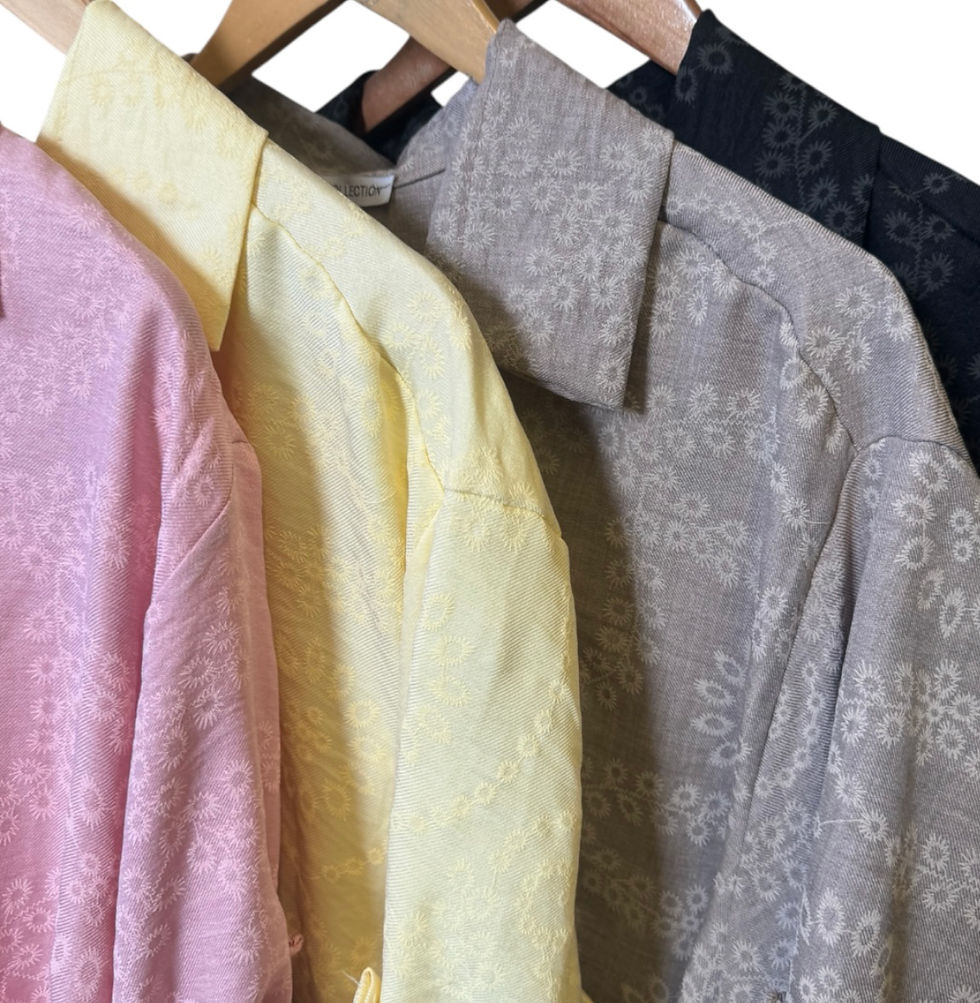 Thumbnail: Yellow Floral Print Shirt 