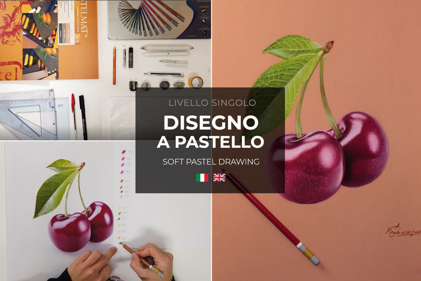 LIVELLO 1 | Le basi del disegno a pastello