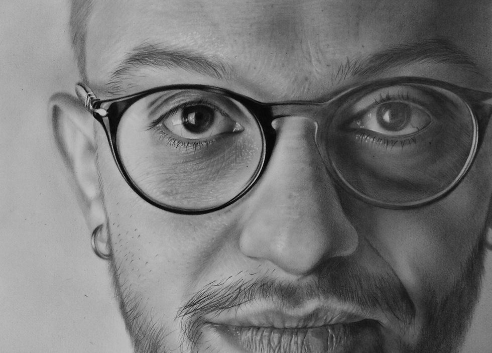Miniatura: DISEGNO A MATITA - Il ritratto maschile