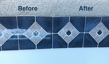 pool tile cleaning