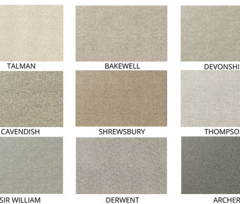 CHATSWORTH WOOL CARPET COLOURS HYCRAFT