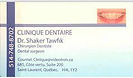 Dr Shaker Tawfik DDS