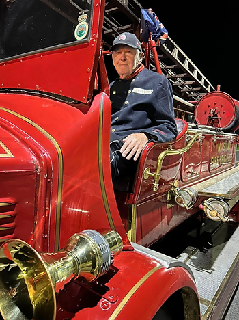 Reg Varley at the opening of the M12 Motorway on 14 March 2026.