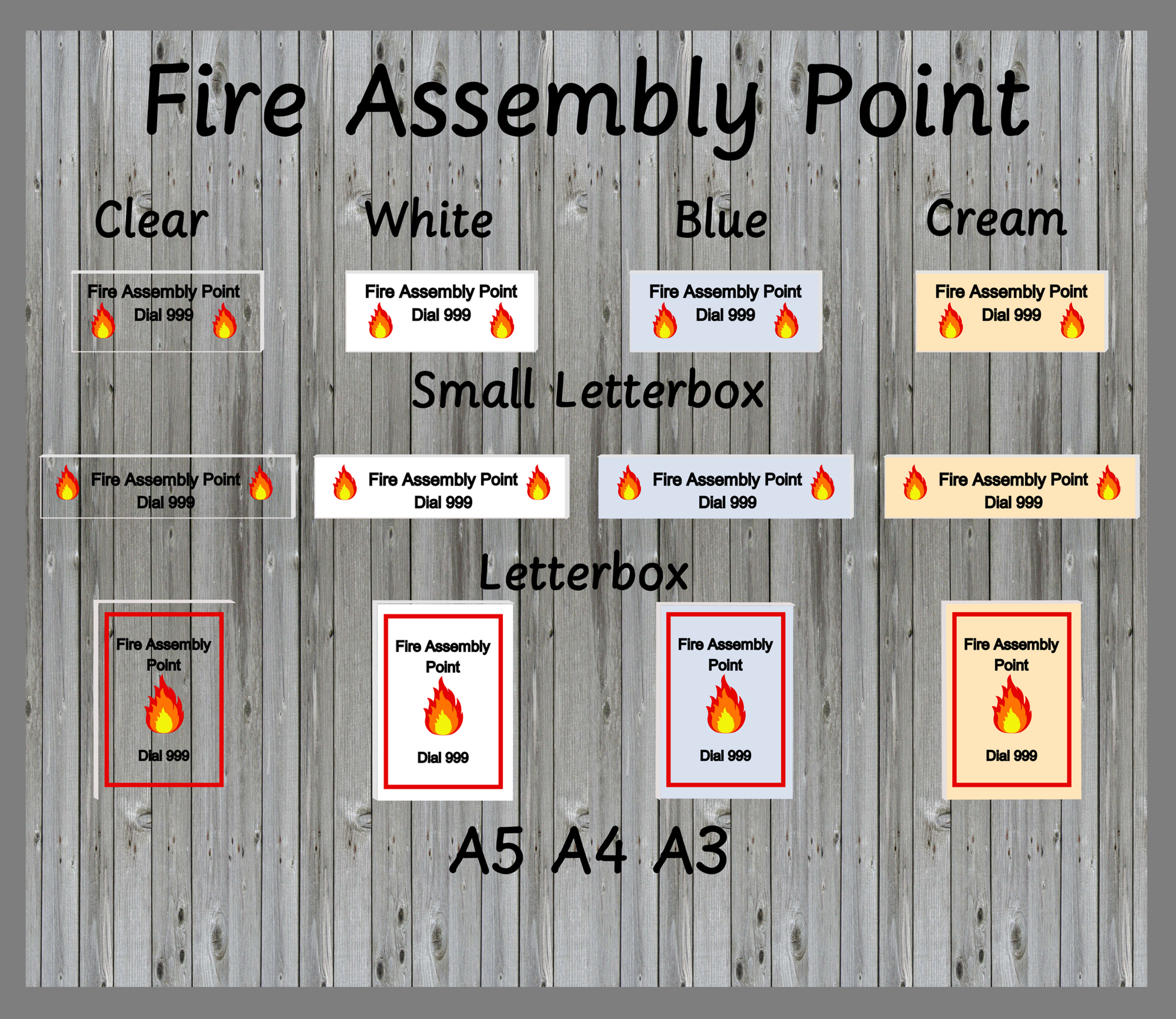 Fire assembly