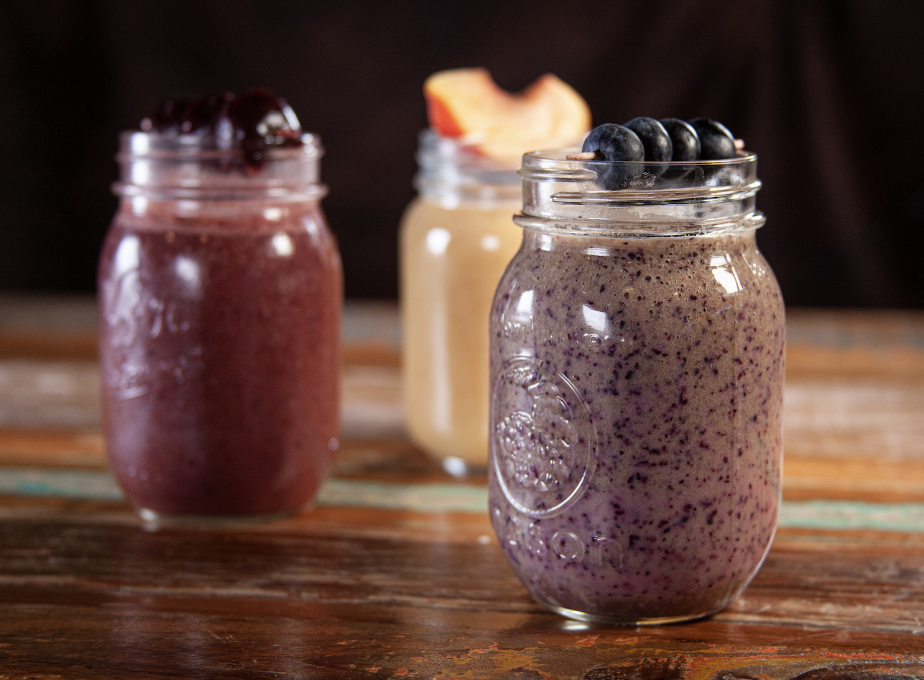 Back to School Blueberry Mango Smoothie