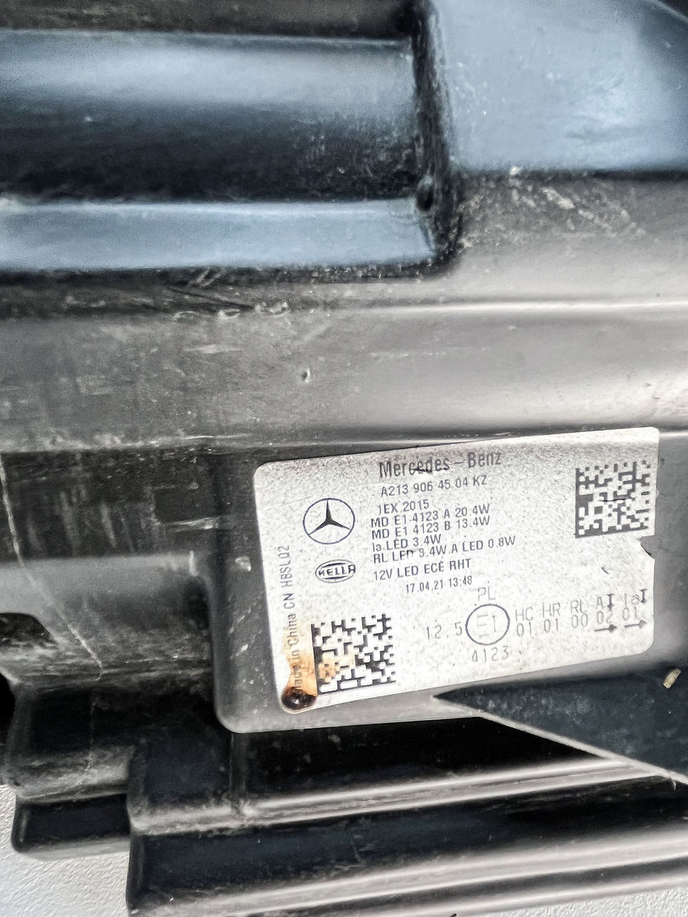 Thumbnail: Mercedes-Benz E-Class W213 LH Passenger LED Headlight 2017-2020 A2139064504KZ