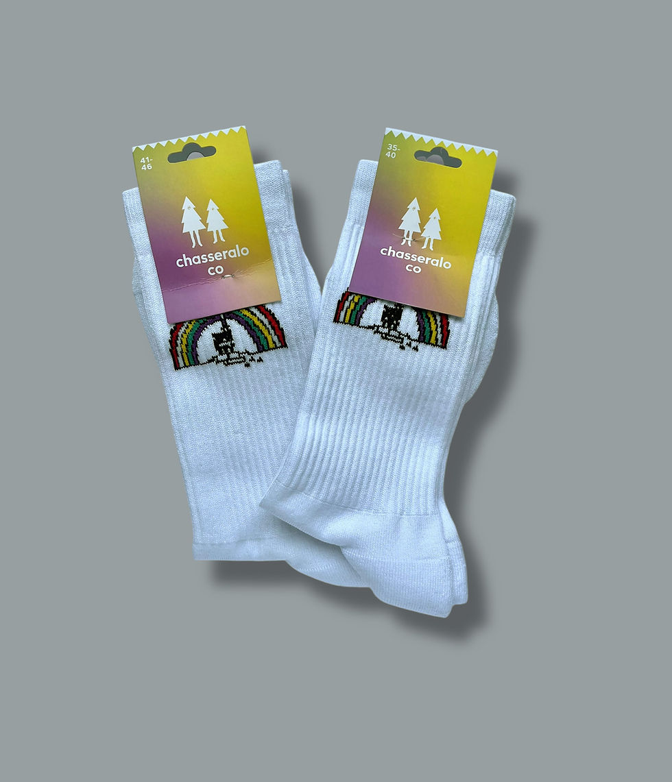 Miniature : Rainbower Socks