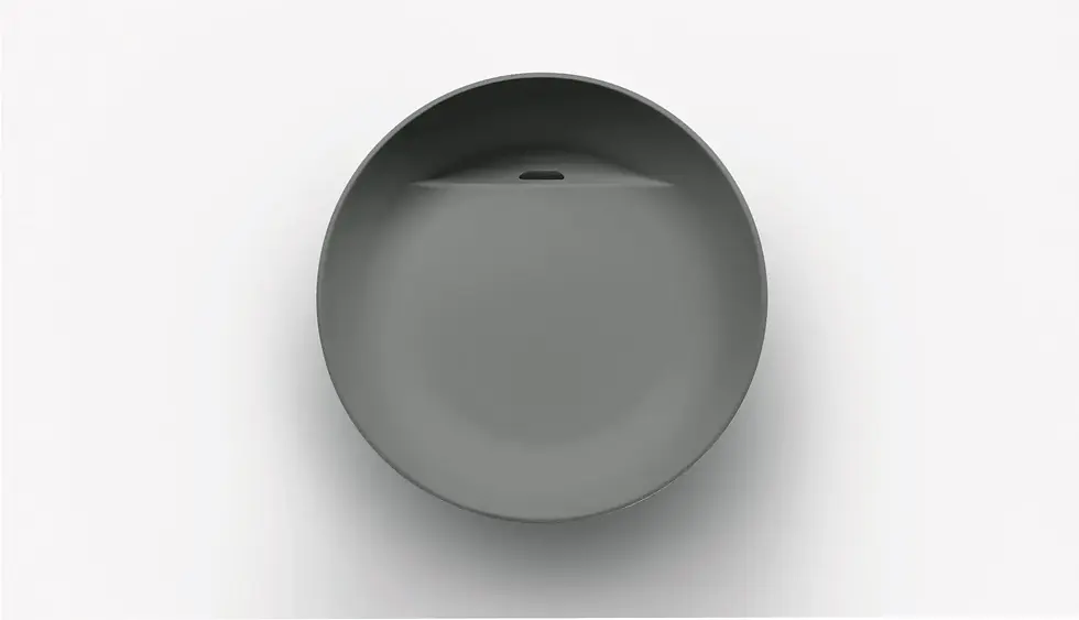 Thumbnail: Falper Fontana Round Countertop Basin W43 x H13 x D43 cm