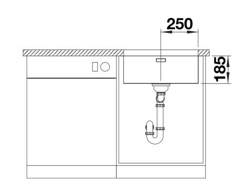 Thumbnail: Blanco SOLIS 500-U Sink 540x440mm
