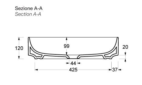 Thumbnail: Valdama Drop Countertop Basin DRL0201A
