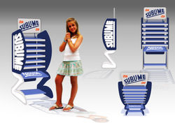 Exhibidor Nestle