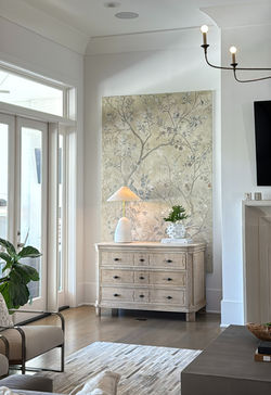 living room niche