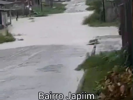 Moradores de Novo Aripuanã sofrem com alagamentos e cobram ação da Prefeitura
