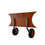 Thumbnail: stainless steel foldable transom wheels on transom in moving position